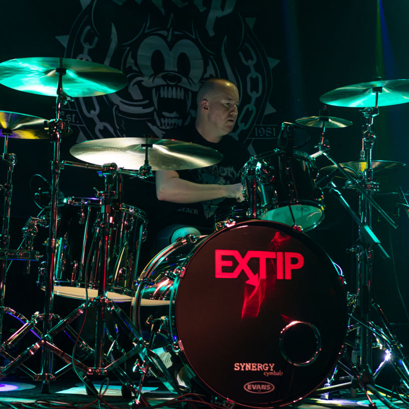 APPEN, bubeník kapely EXTIP.